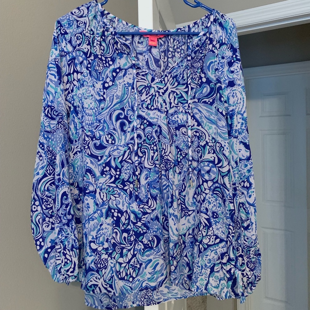 Lilly Pulitzer long sleeve shirt